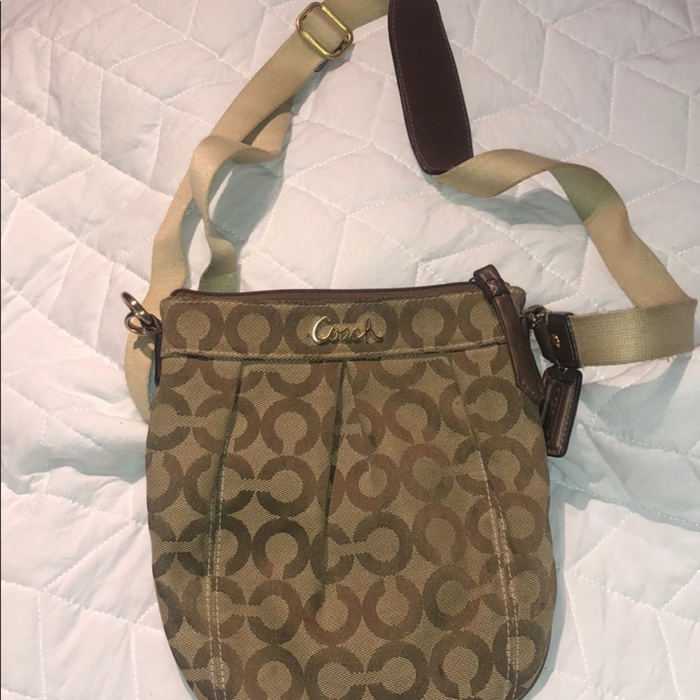 Coach cross body bag
